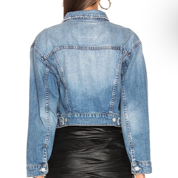 MOTHER Jean Jacket Embellished with Swarovski Crystals - Picture 8 of 14